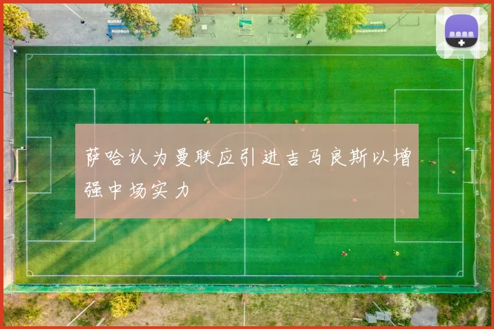 萨哈认为曼联应引进吉马良斯以增强中场实力